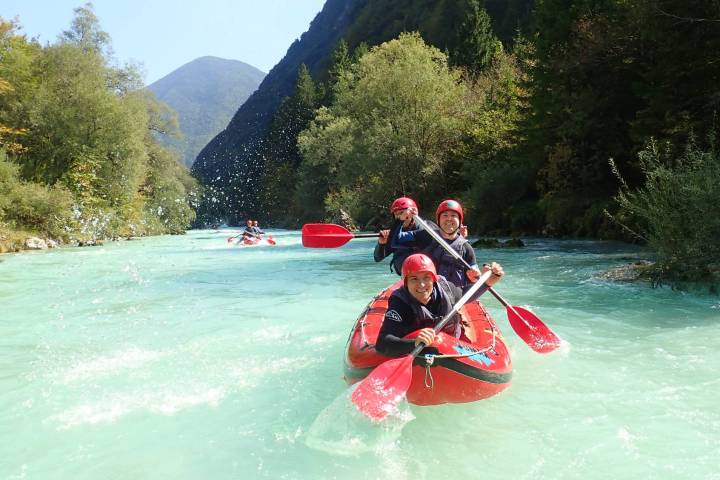 a person riding a surfboard in the water
