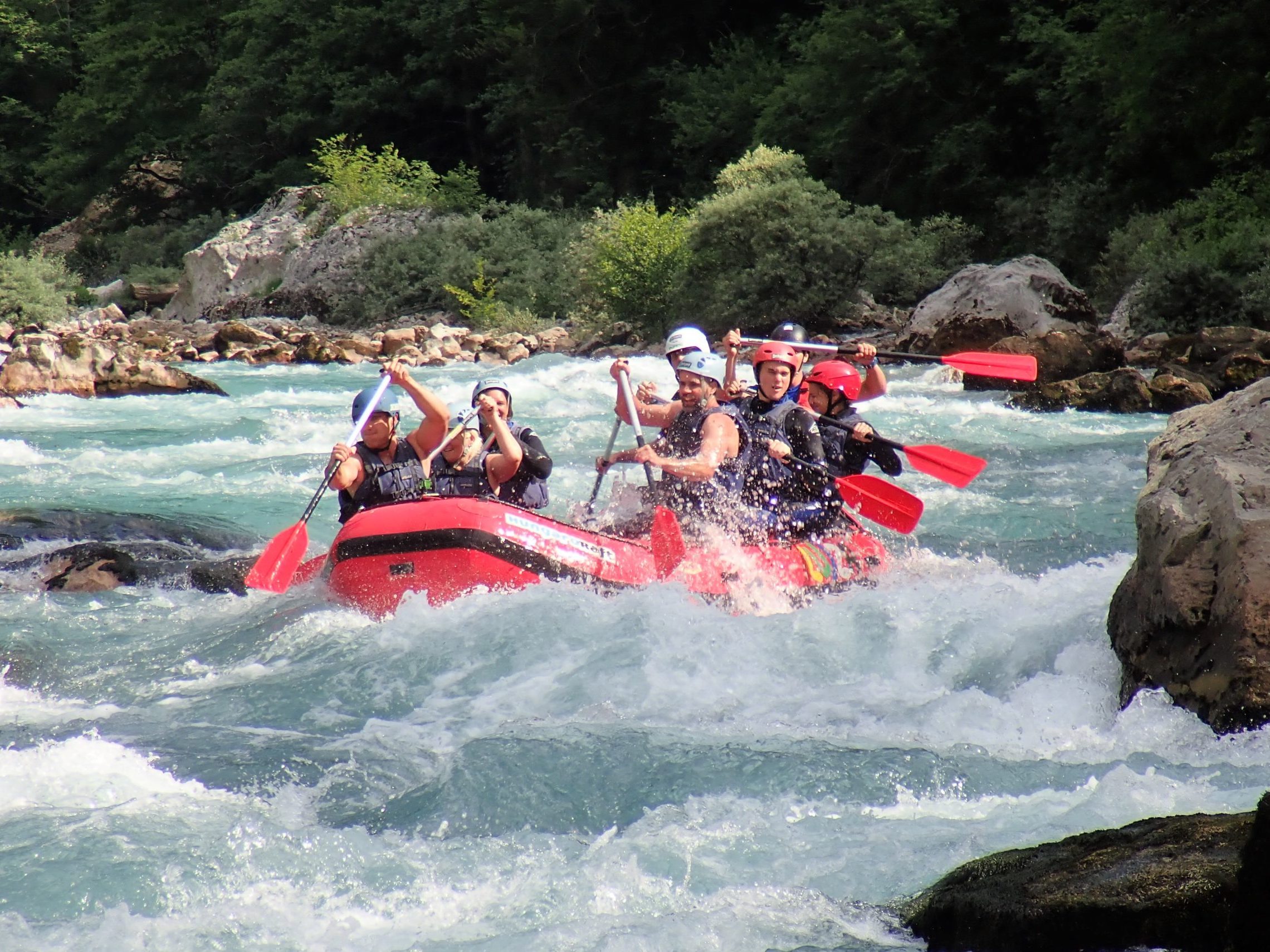Rafting on Tara