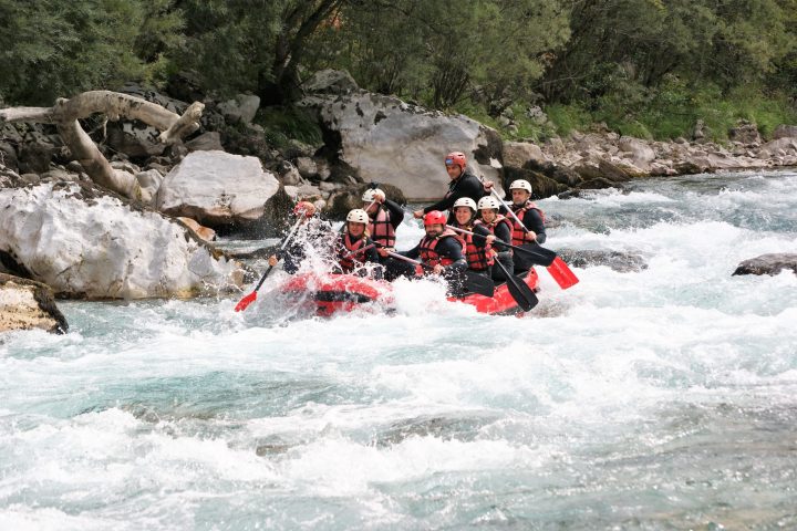 Rafting on river Tara